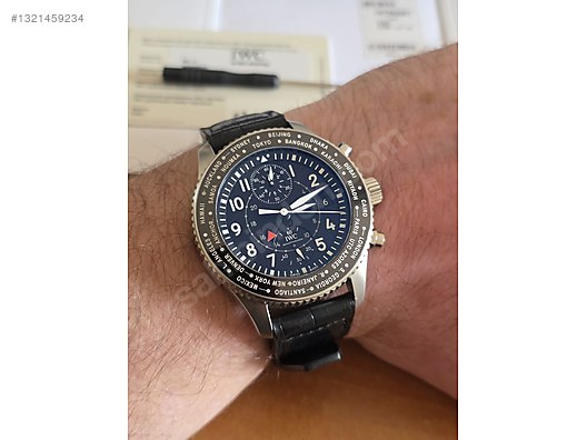 IWC / IWC PILOT S WATCH TIMEZONER AUTOMATIC FLYBACK CHRONOGRAPH