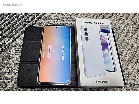256 GB Mavi Samsung Galaxy A55 Cep Telefonu - 1320459314