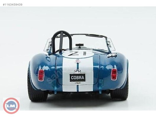Figurine 1/18 Carroll Shelby Cobra Ford 1966 - Résine De Collection Sport Auto