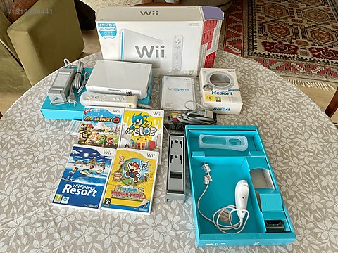 Nintendo Wii + 4 Oyun + Orijinal Aksesuar sahibinden.comda