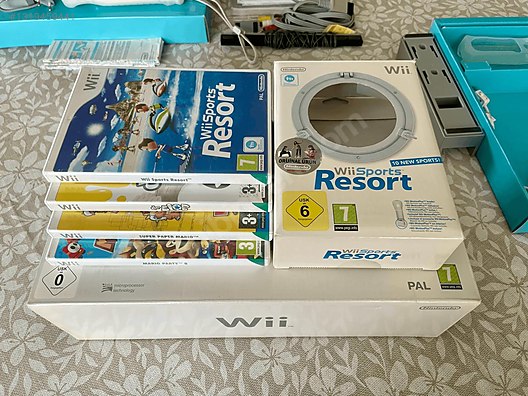 Nintendo Wii + 4 Oyun + Orijinal Aksesuar sahibinden.comda
