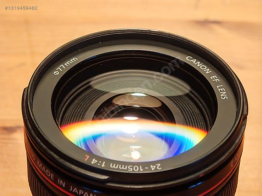 Lensler / Kusursuz Canon 24-105mm f/4L IS USM - Filtre, Parasoley