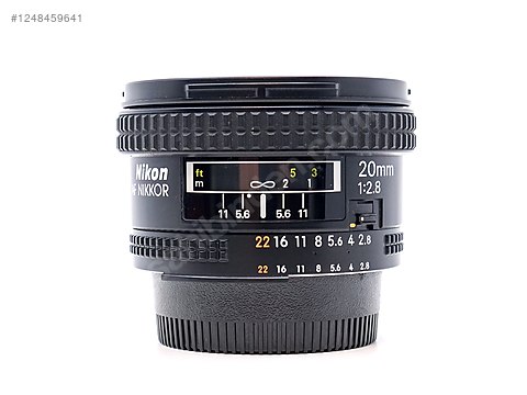 Lenses / Nikon AF Nikkor 20mm f/2.8D | Nikon geniş açılı objektif