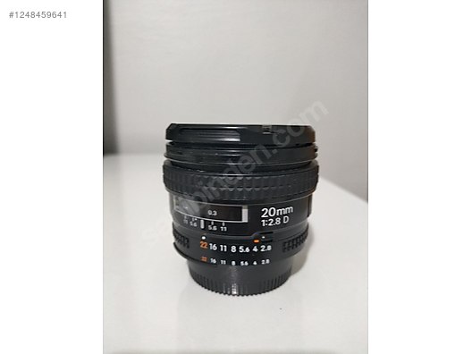 Lenses / Nikon AF Nikkor 20mm f/2.8D | Nikon geniş açılı objektif