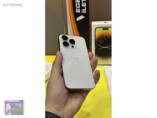 Resim Apple iPhone 14 Pro İkinci El TR | 512 GB | Altın İkinci El EGEMEN İLETİŞİM İPHONE 14 PRO 512 GB GOLD RENK TR