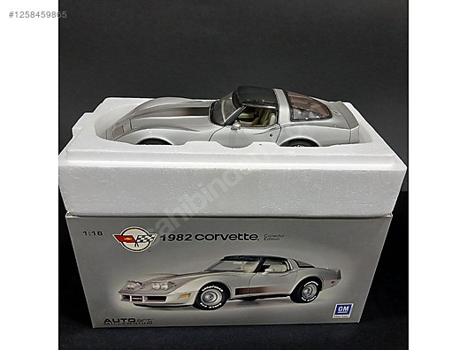 1/18 AUTOART CHEVROLET CORVETTE 1982 on sahibinden.com - 1258459865