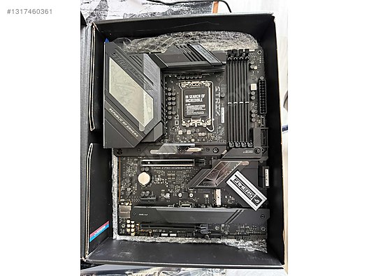 İntel i7-13700K ve Asus Rog Strix Z790-H sahibinden.comda - 1317460361