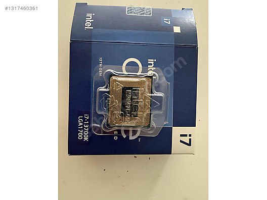 İntel i7-13700K ve Asus Rog Strix Z790-H sahibinden.comda - 1317460361