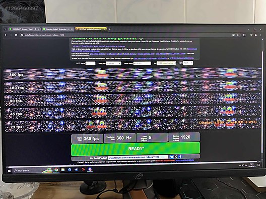 SON GÜN SON FİYAT Asus Rog Swift PG259QNR IPS 360 Hz sahibinden