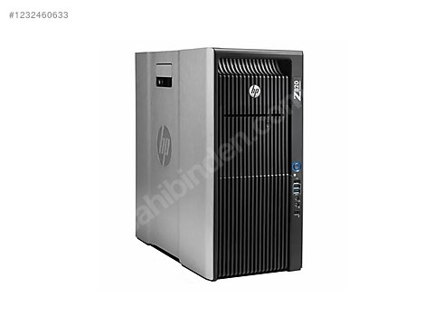 HP Z820 WORKSTATİON / 2 X XEON İŞLEMCİ QUADRO K4000 32GB RAM 2TB