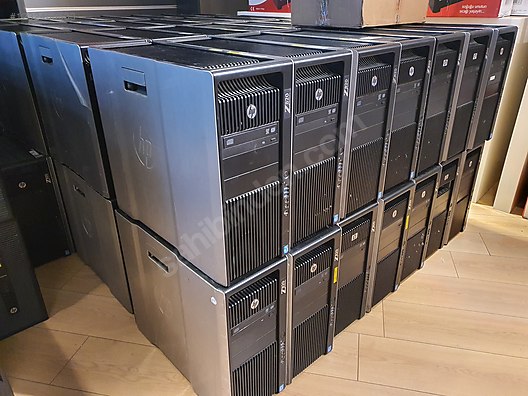 HP Z820 WORKSTATİON / 2 X XEON İŞLEMCİ QUADRO K4000 32GB RAM 2TB