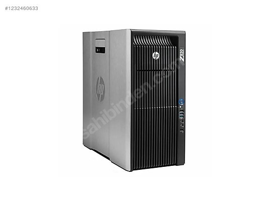 HP Z820 WORKSTATİON / 2 X XEON İŞLEMCİ QUADRO K4000 32GB RAM 2TB