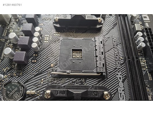 Masaüstü Bilgisayar - Anakart Asrock B550M-HDV AM4 DDR4 4733+ (OC) Anakart Anakart Anakart