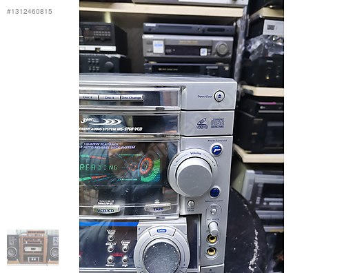 ARÇELİK MS-5760 VCD MÜZİK SETİ GÖVDE AÇIKLAMAYI OKUYUNUZ - İkinci