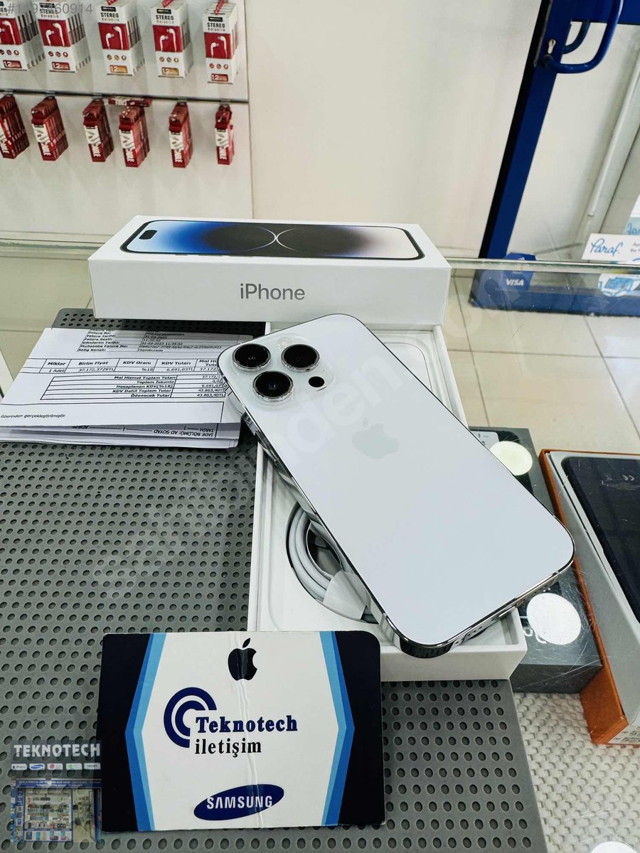 Apple / iPhone 14 Pro / *İPHONE 14 PRO 256gb BEYAZ İNCİ HATASIZ PİL87