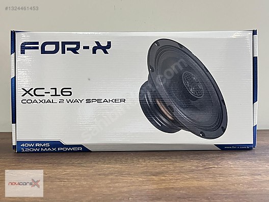 FOR-X XC-16 16CM KOAKSİYEL TİZLİ HOPARLÖR 120W 40 RMS - 1324461453