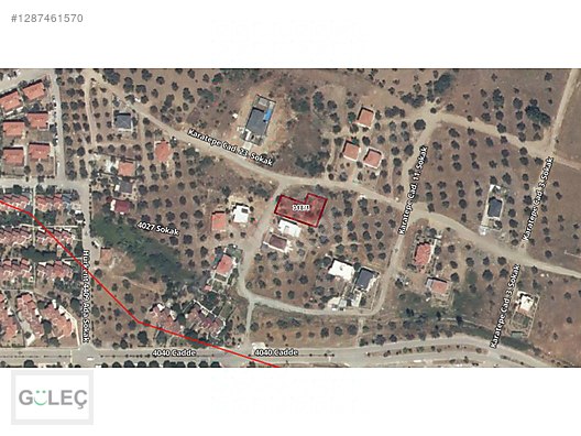 BALIKESİR GÖMEÇ KARAAĞAÇ DENİZE YAKIN KONUMDA 581 m2 ARSA