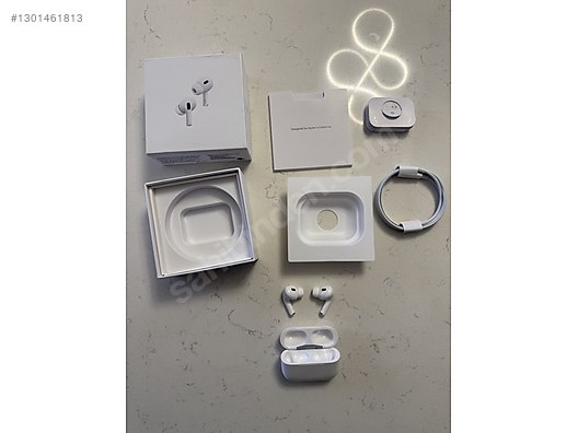 Apple AirPods Pro (2. Nesil) + Orijinal şarj kutusu sahibinden