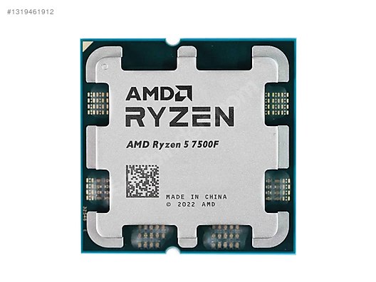 AMD Ryzen 5 7500F Altı Çekirdek 3.7 GHz Kutusuz Fansız İşlemci