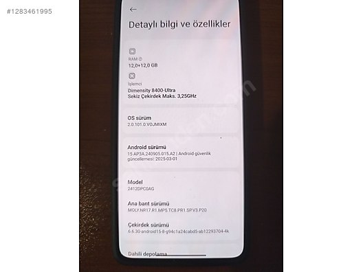 Used & Brand New Items / Cell Phones & Accessories / Cell Phones / Xiaomi / Poco X7 Pro