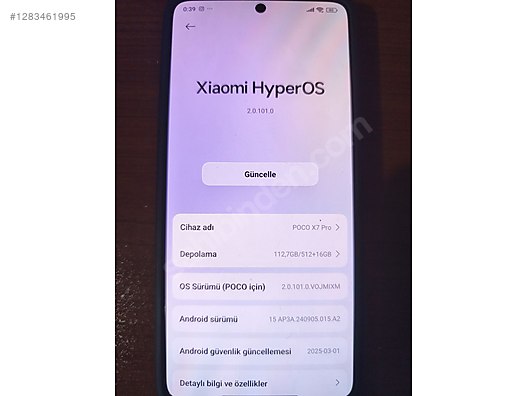 Used & Brand New Items / Cell Phones & Accessories / Cell Phones / Xiaomi / Poco X7 Pro