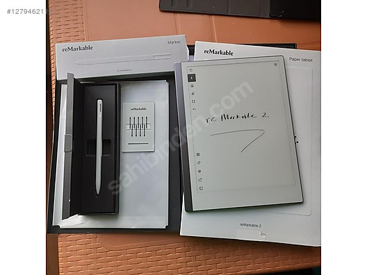 Remarkable 2 + Kalem ve ucları + kılıf - reMarkable Kitap