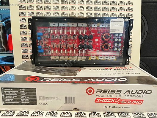 Amplifiers Reiss Rs 4150 4 4x150w Rms 4 Ohm At Sahibinden Com