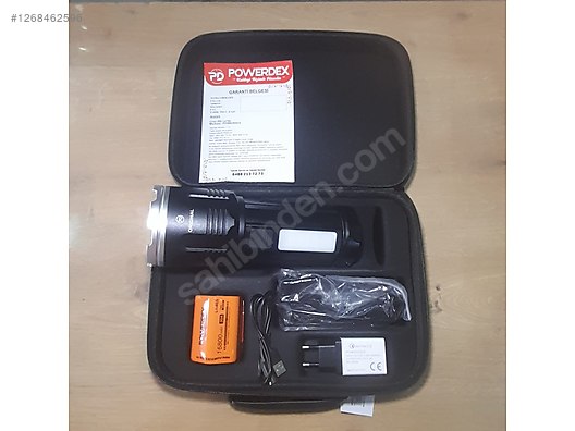 SIFIR KUTULU ÜRÜN POWERDEX PD-14700 60W ZOOMLU EL FENERİ at