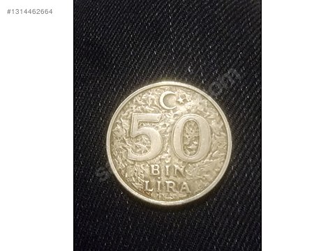 Cumhuriyet Dönemi / 50Bin lira 1998 /25 binlira 1996/10 binlira