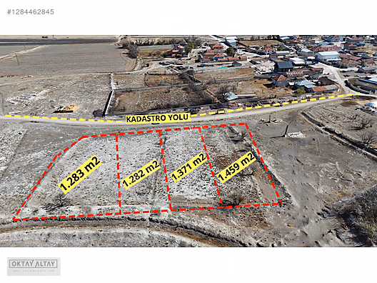 BAKIRTOLU'NDA 0.40/0.80 EMSAL,2 KAT,KÖY İÇİ İMARLI ARSALAR #1284462845