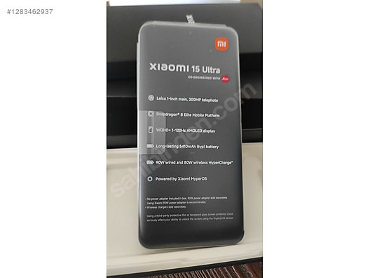 Used & Brand New Items / Cell Phones & Accessories / Cell Phones / Xiaomi / 15 Ultra