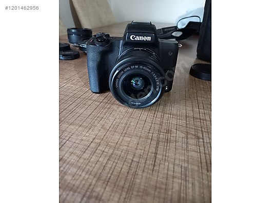 Canon EOS M50 Mark II Kiss M2 Aynas z Dijital Foto raf Makinesi Fiyatlar 1201462956
