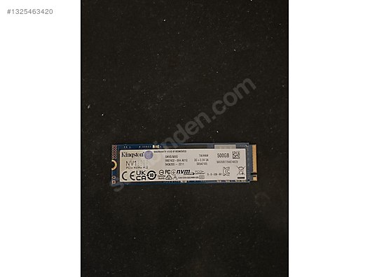 Kingston 500GB M.2 SSD sahibinden.comda - 1325463420