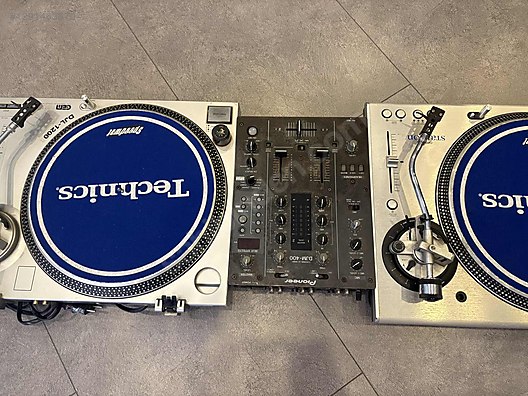 DJ SET TECHNICS STANTON GEMSOUND TURNTABLE CDJ sahibinden.comda