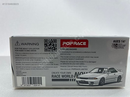 Pop Race Diecast Model 1:64 Nissan Araba - 1316463823