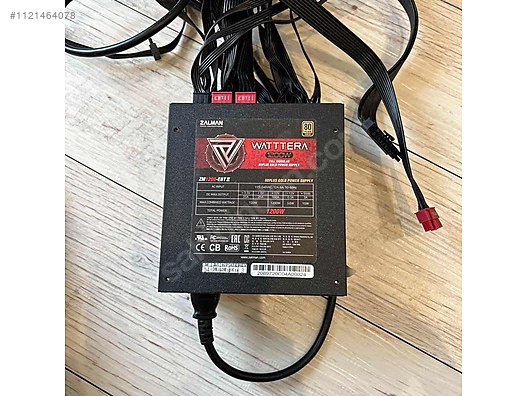 ZALMAN WATTTERA 1200w FULL MODULER PSU - Güç Kaynağı ve Tüm