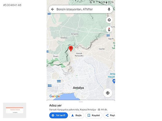 Antalya Kepez Varsak Satilik 322 M2 Satilik Arsa Ilanlari Sahibinden Com Da 530464146