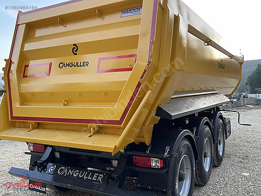 CangÜller Treyler 25 M3 Yenİ Tip Hardox KÜvet Damper 2023 Model