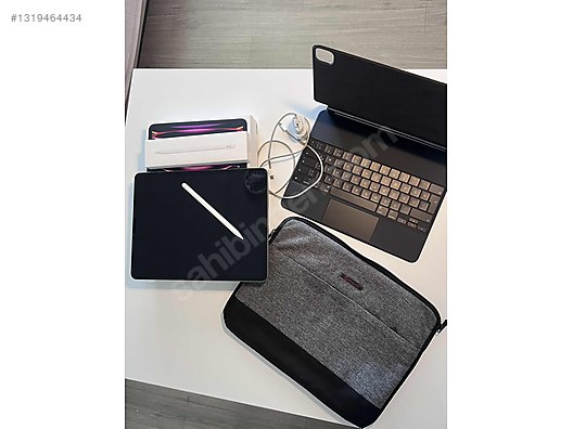 【限定セール】iPad MagicKeyboard Apple Pencil Apple / iPad Pro 6 / iPad Pro 12.9 M2 (6. Nesil) + Magic Keyboard