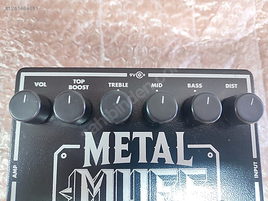 Electro Harmonix Metal Muff With Top Boost Distortion Pedalı