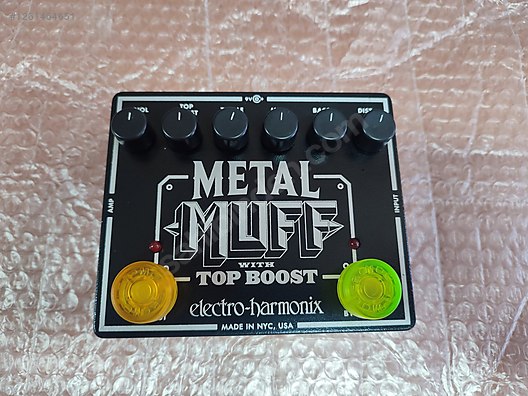Electro Harmonix Metal Muff With Top Boost Distortion Pedalı