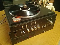 TELEFUNKEN PRE+POWER AMPLIFIER +TURNTABLE TAKIM 1980-82