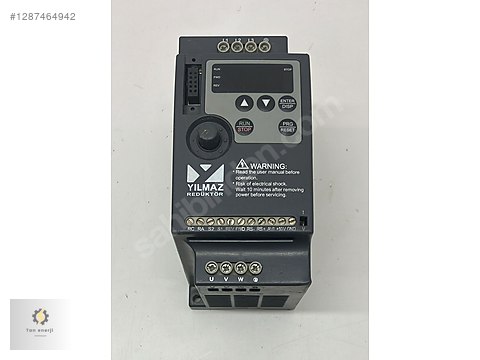 YILMAZ redüktör NL1000-02R2G4 Y 2.2KW sürücü - Programlayıcı