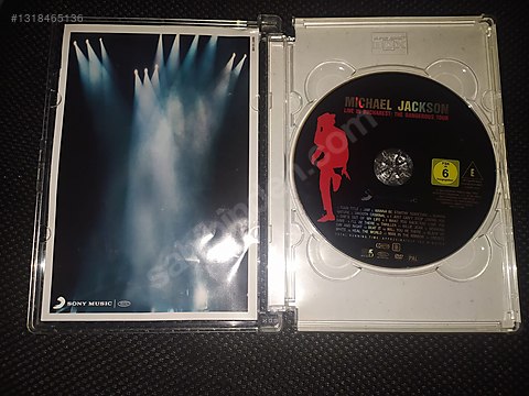 Michael Jackson Dangerous Tour Bükreş Konseri DVD Koleksiyonluk