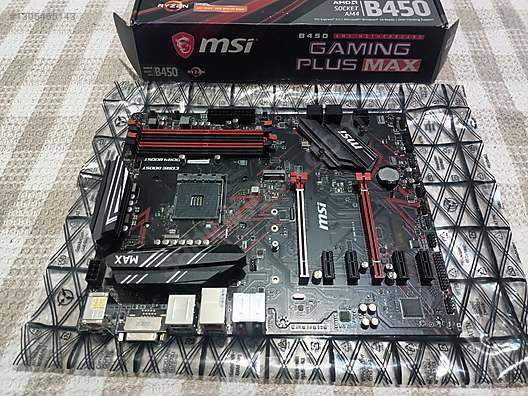 MSI B450 GAMİNG PLUS MAX ANAKART AM4 sahibinden.comda - 1305465143