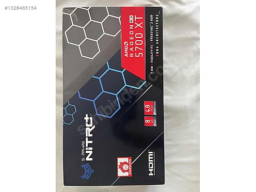 Sapphire Nitro+ AMD Radeon 5700xt 8gb on sahibinden.com - 1328465154