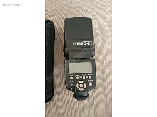 Yongnuo speedlite YN560-III universal tepe flaşı on sahibinden.com