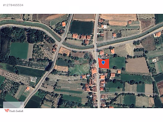 VADİ EMLAK'TAN GÜRYILDIZ KANALALTINDA SATILIK 566M2 BAHCE #1278465534