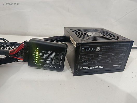 Sharkoon SHP650 V2 650 W Power Supply - Güç Kaynağı ve Tüm Masaüstü Bilgisayar Parçaları sahibinden.com'da