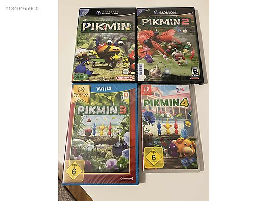 Nintendo Pikmin 1-2-3-4 GameCube, WiiU, Switch on sahibinden.com
